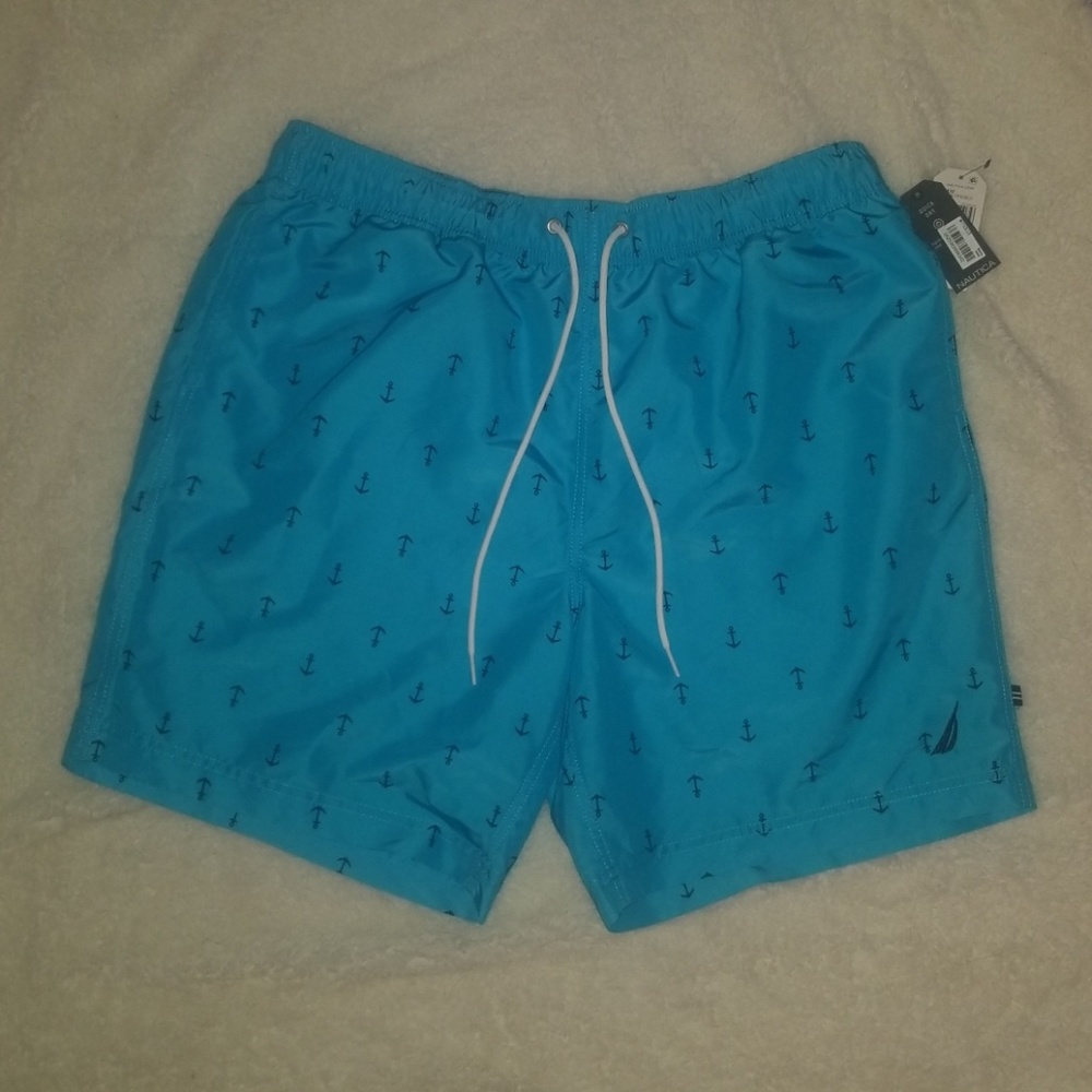 Nautica mens swim shorts size L